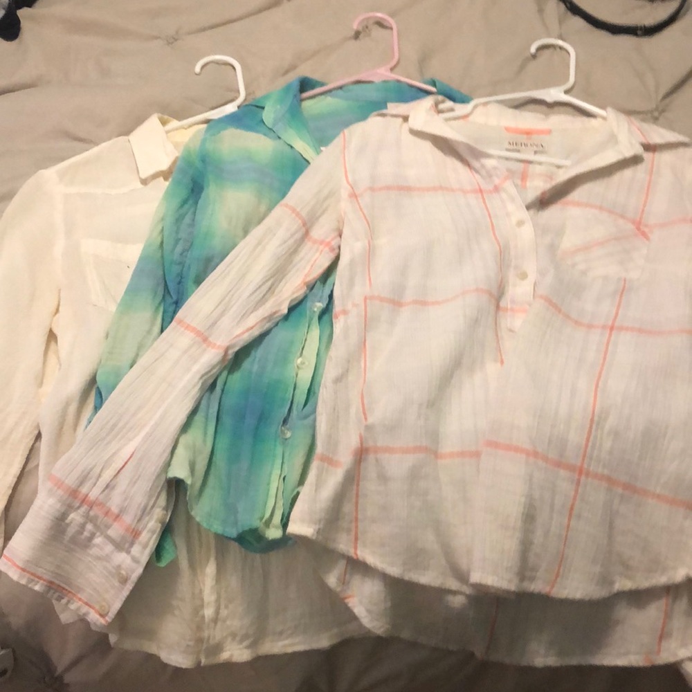 Button down tops
